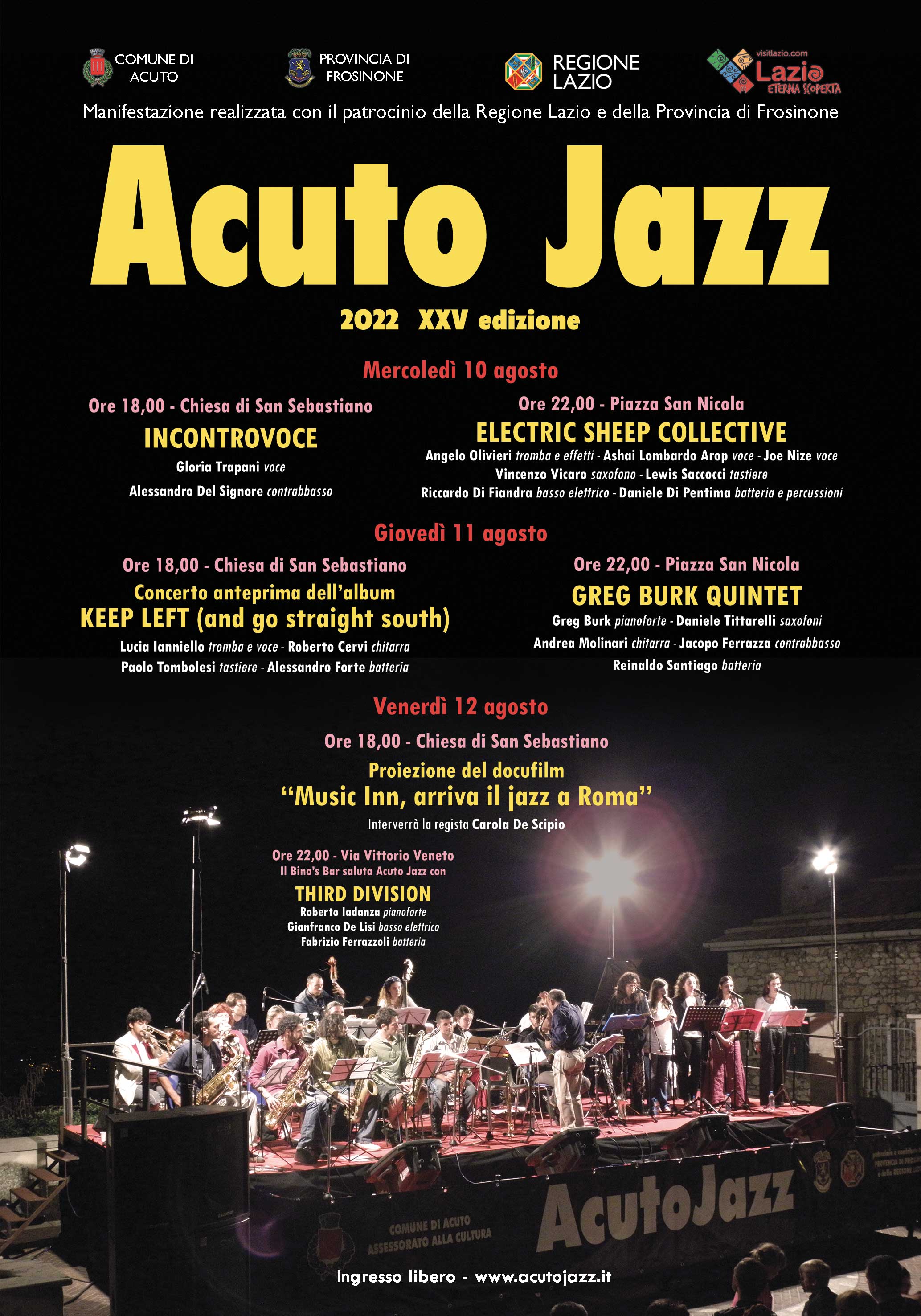 LOCANDINA ACUTO JAZZ 2022